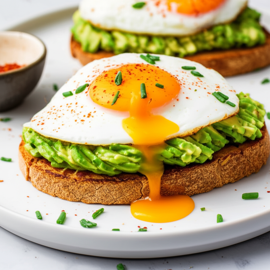 Avocado Toast with Poached Egg