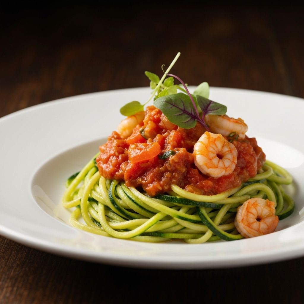 Zucchini Noodle Pasta